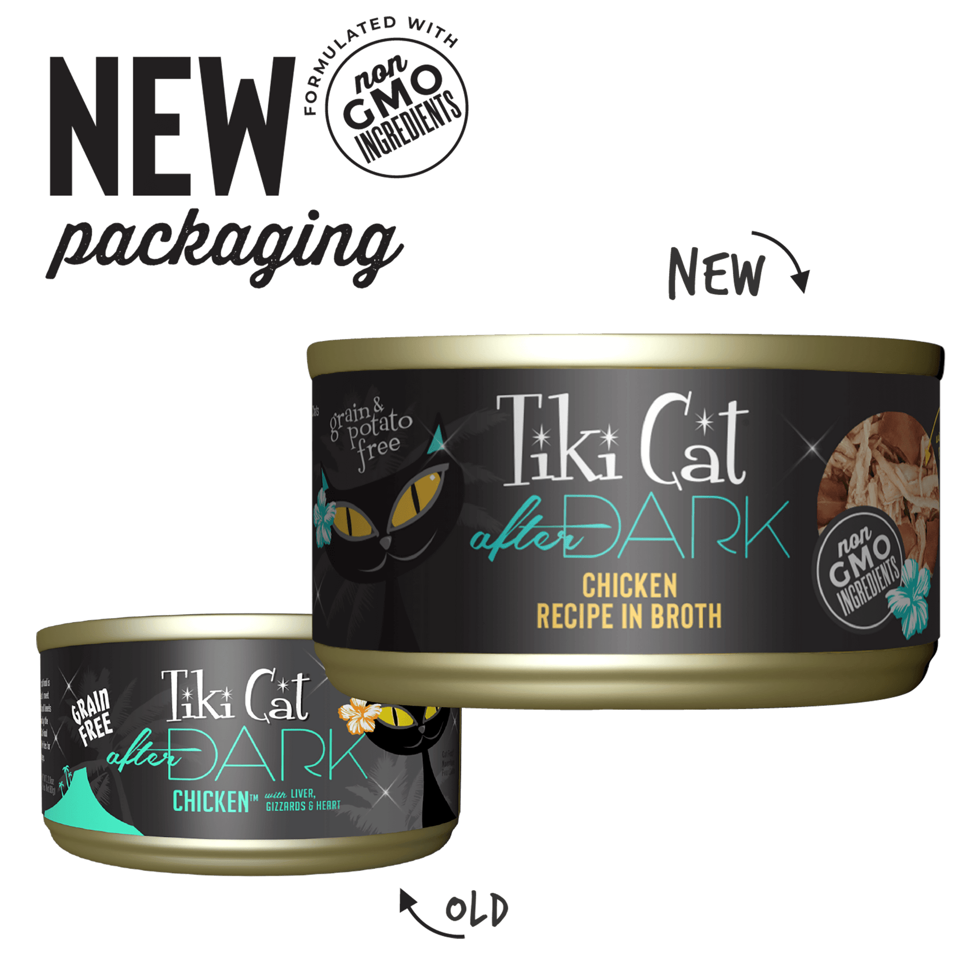 Tiki Cat - After Dark - Chicken Recipe in Broth for Cats